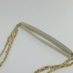 Bally Vintage Chain Shoulder Bag Quilted Leather