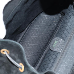 Gucci Vintage Bamboo Backpack Suede