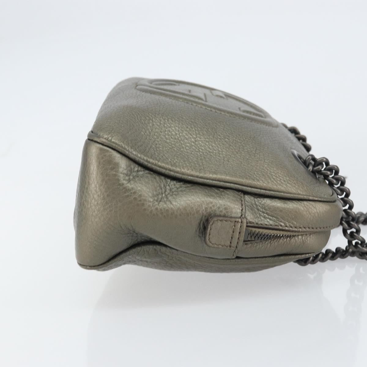 Gucci Soho Chain Zip Shoulder Bag Leather