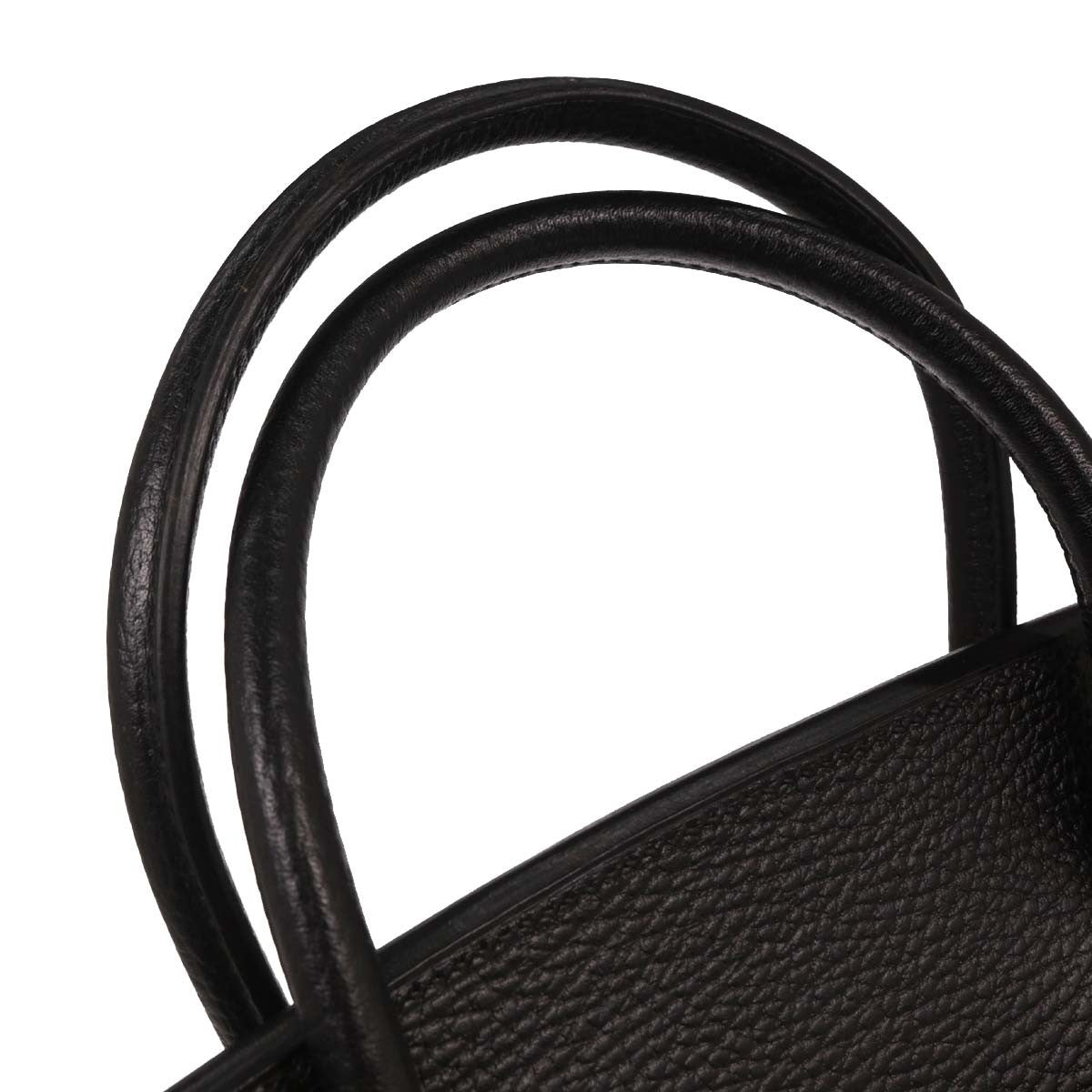 Hermes Birkin Handbag Black Ardennes with Gold Hardware