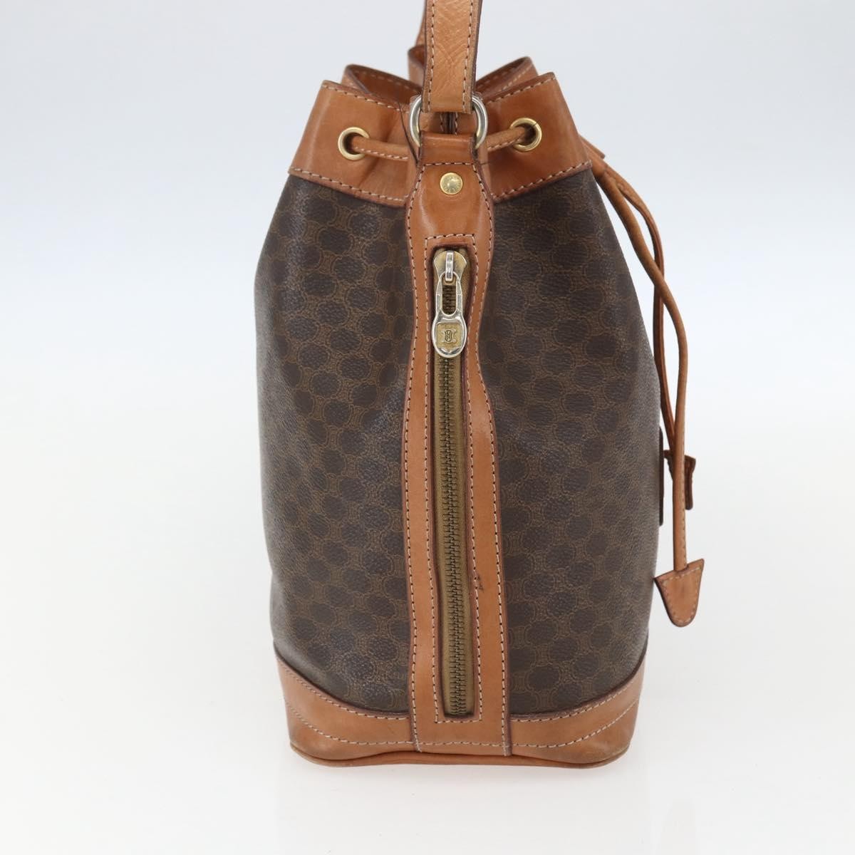 Celine Vintage Shoulder Bag Canvas