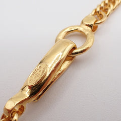 Chanel Feather CC Pendant Necklace Metal with Faux Pearl and Crystal