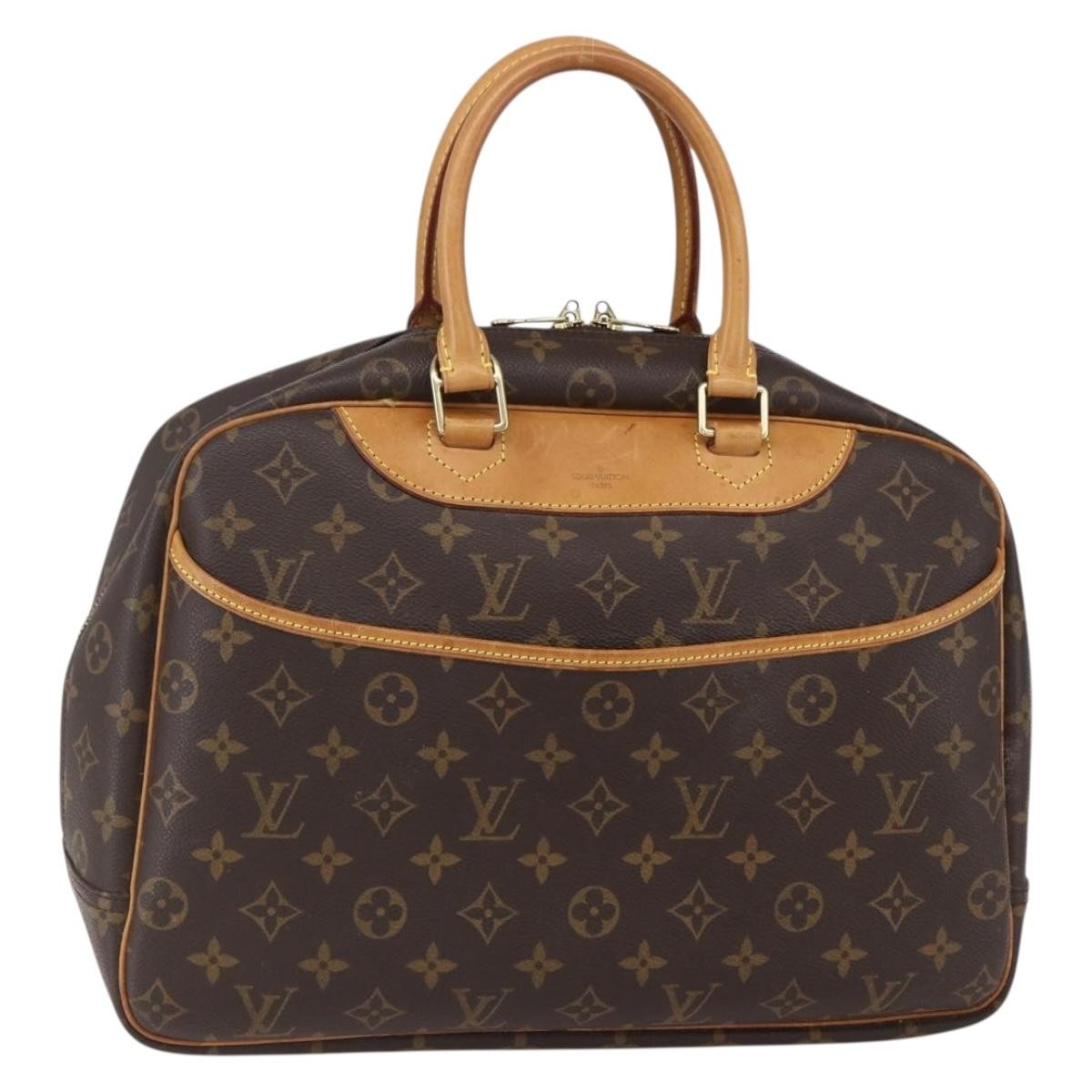Louis Vuitton Deauville Handbag Monogram Canvas