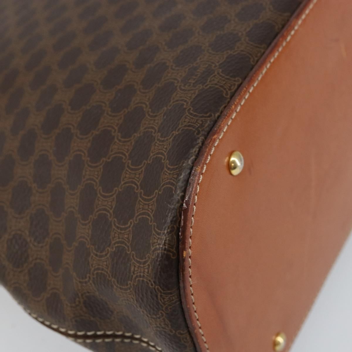 Celine Macadam Handbag Macadam with leather