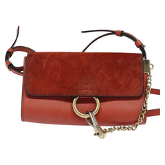 Chloe Faye Crossbody Leather and Suede