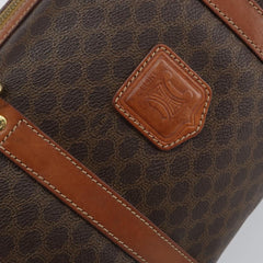 Celine Vintage Macadam Boston bag Canvas