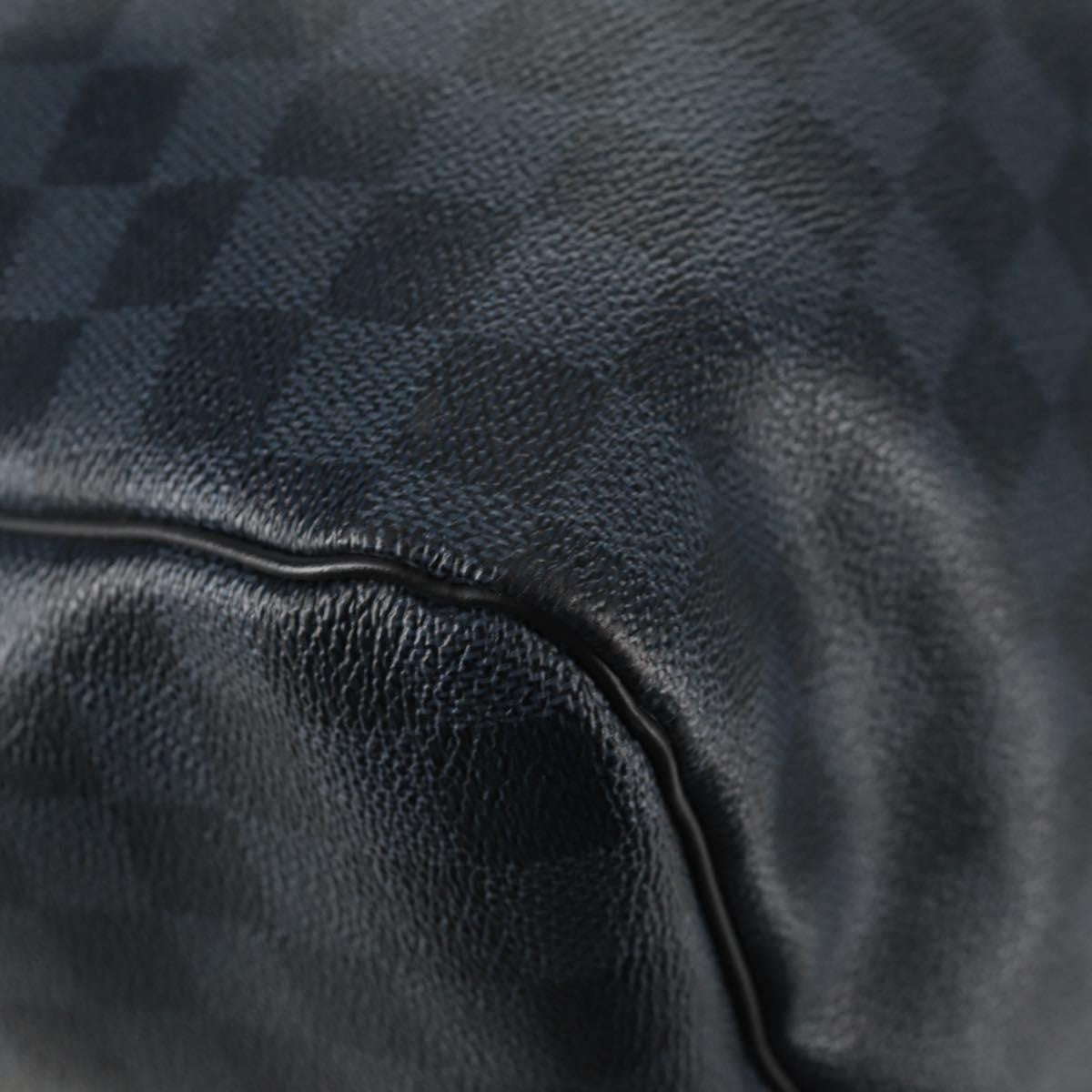 Louis Vuitton Keepall Bandouliere Bag Limited Edition Damier Cobalt Jungle