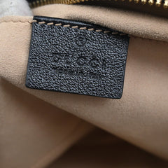 Gucci GG Marmont Shoulder Bag Diagonal Quilted GG Canvas with Leather