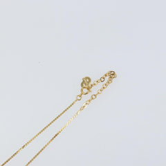 Christian Dior CD Pendant Necklace Metal and Crystals