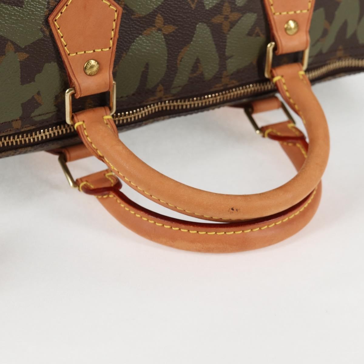 Louis Vuitton Speedy Handbag Limited Edition Monogram Graffiti