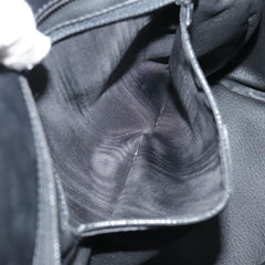 Celine Circle Logo Handbag Leather