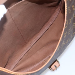 Louis Vuitton Saumur Handbag Monogram Canvas