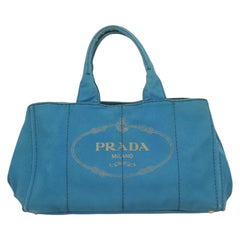 Prada Canapa Convertible Tote Canvas