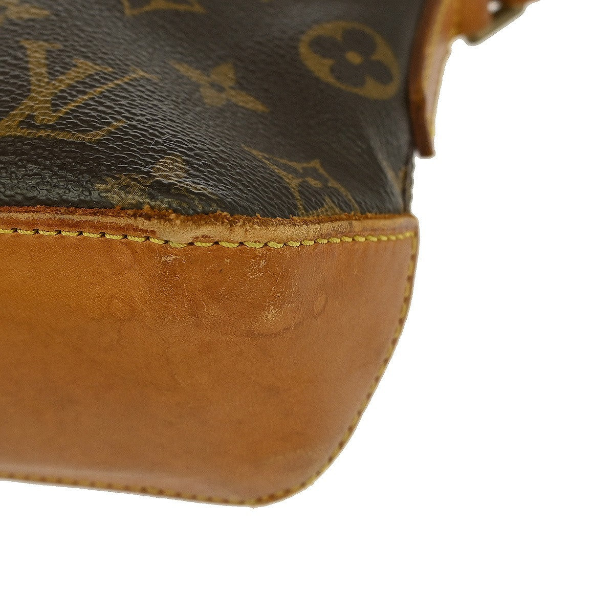 Louis Vuitton Trotteur Handbag Monogram Canvas