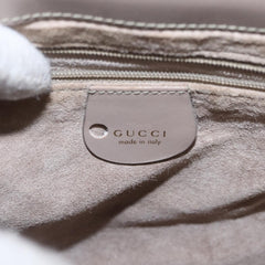 Gucci Vintage Bamboo Handle Bag Leather