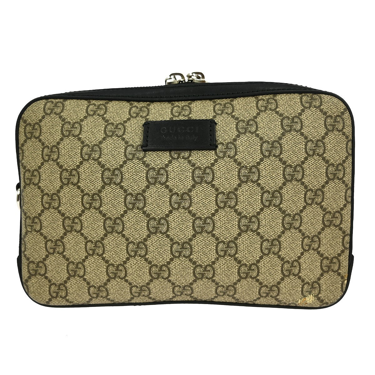 Gucci Camera Shoulder Bag GG Coated Canvas