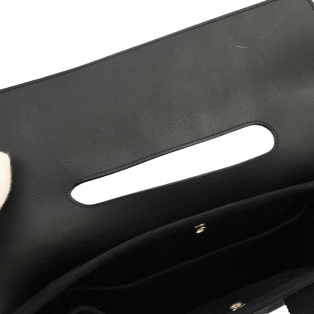 Hermes Valparaiso Bag Toile and Leather