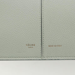 Celine Tri-Fold Shoulder Bag Grained Calfskin