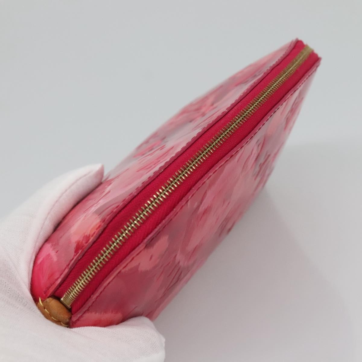 Louis Vuitton Cosmetic Case Limited Edition Monogram Vernis Ikat