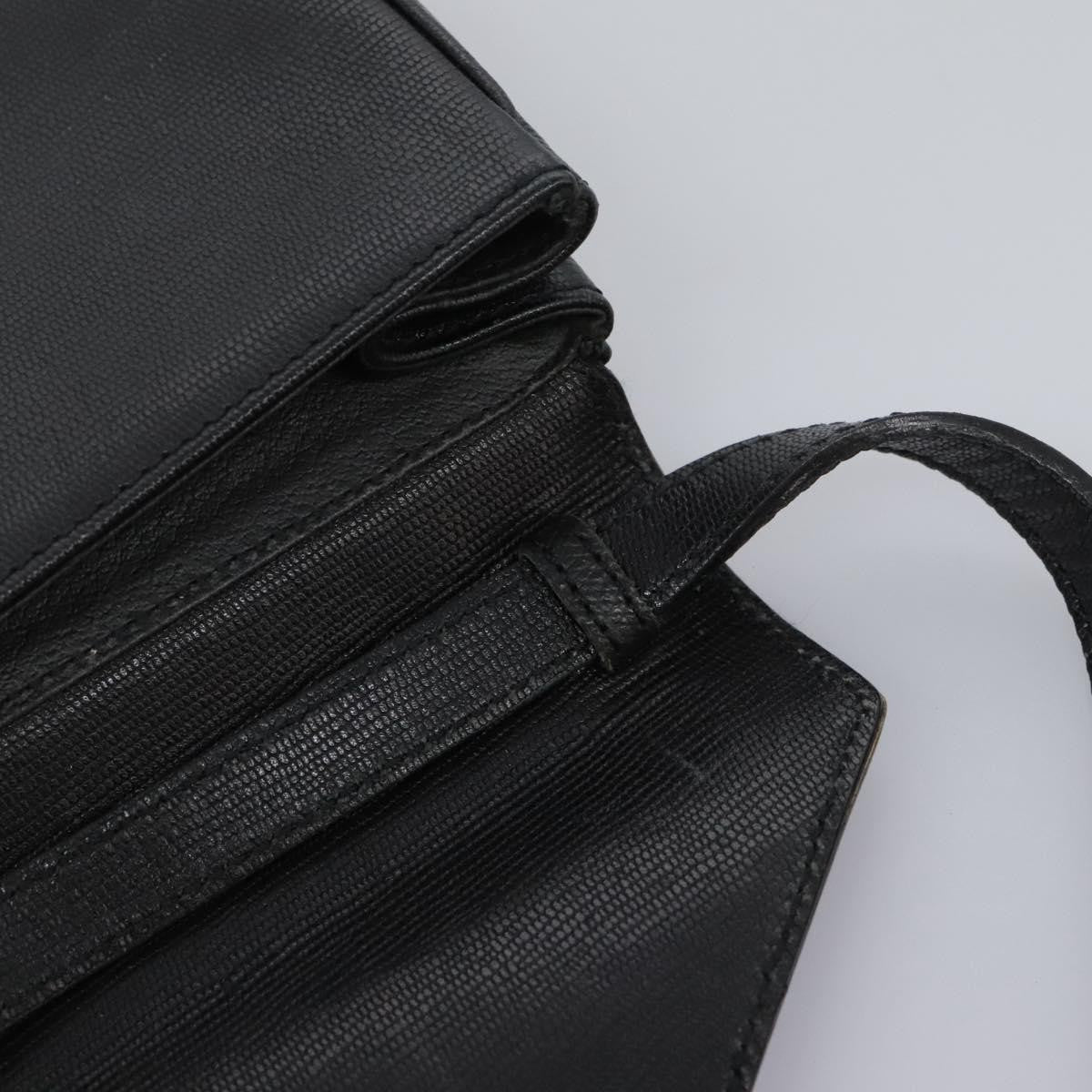 Celine Vintage Circle Logo Crossbody Bag Leather