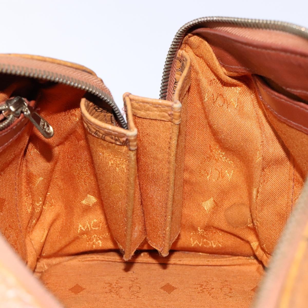 MCM Visetos logogramme Handbag Canvas and Leather