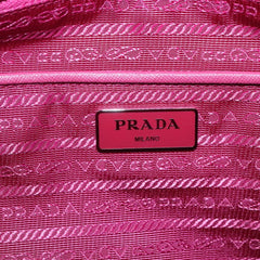 Prada Convertible Front Pocket Tote Tessuto