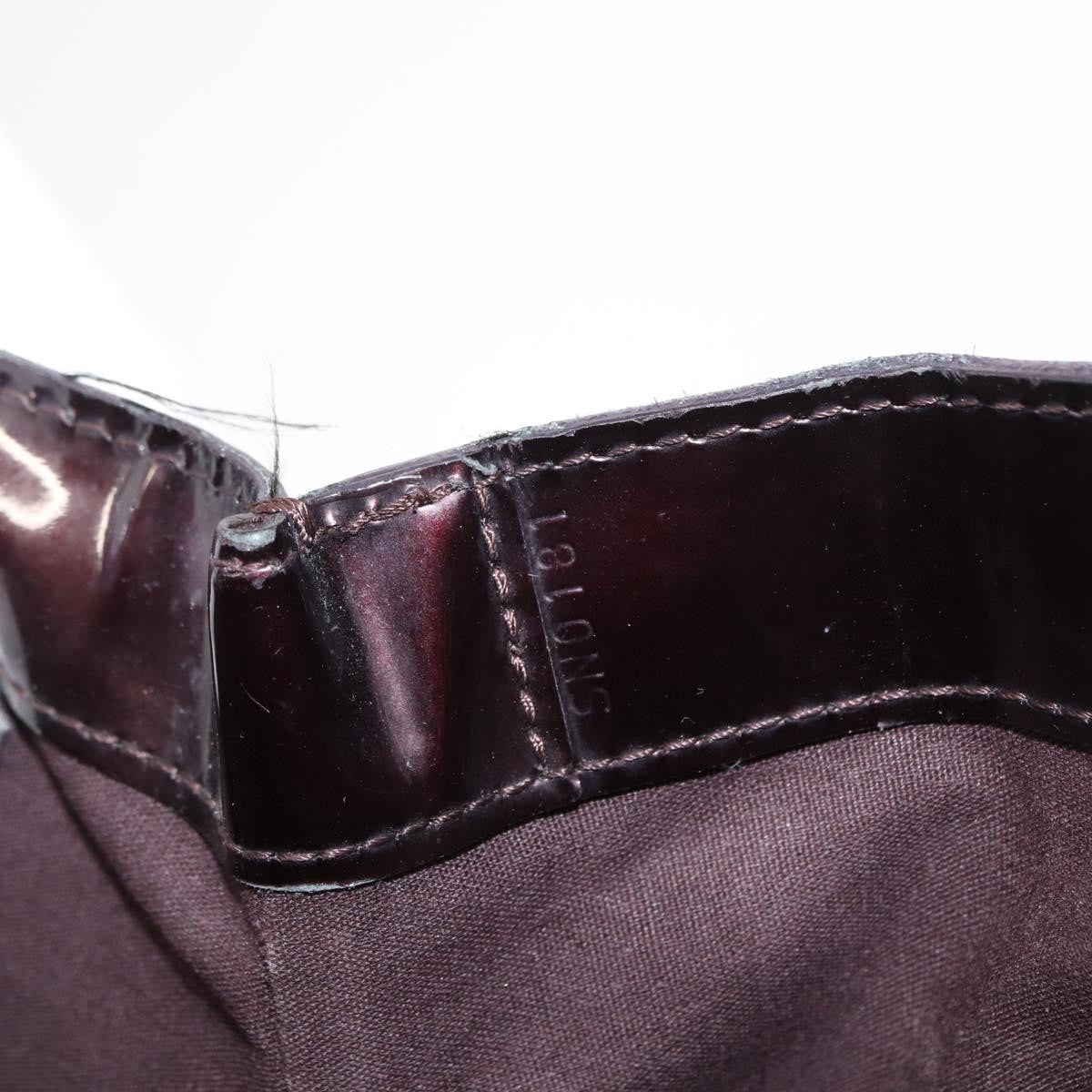 Louis Vuitton Wilshire Handbag Monogram Vernis