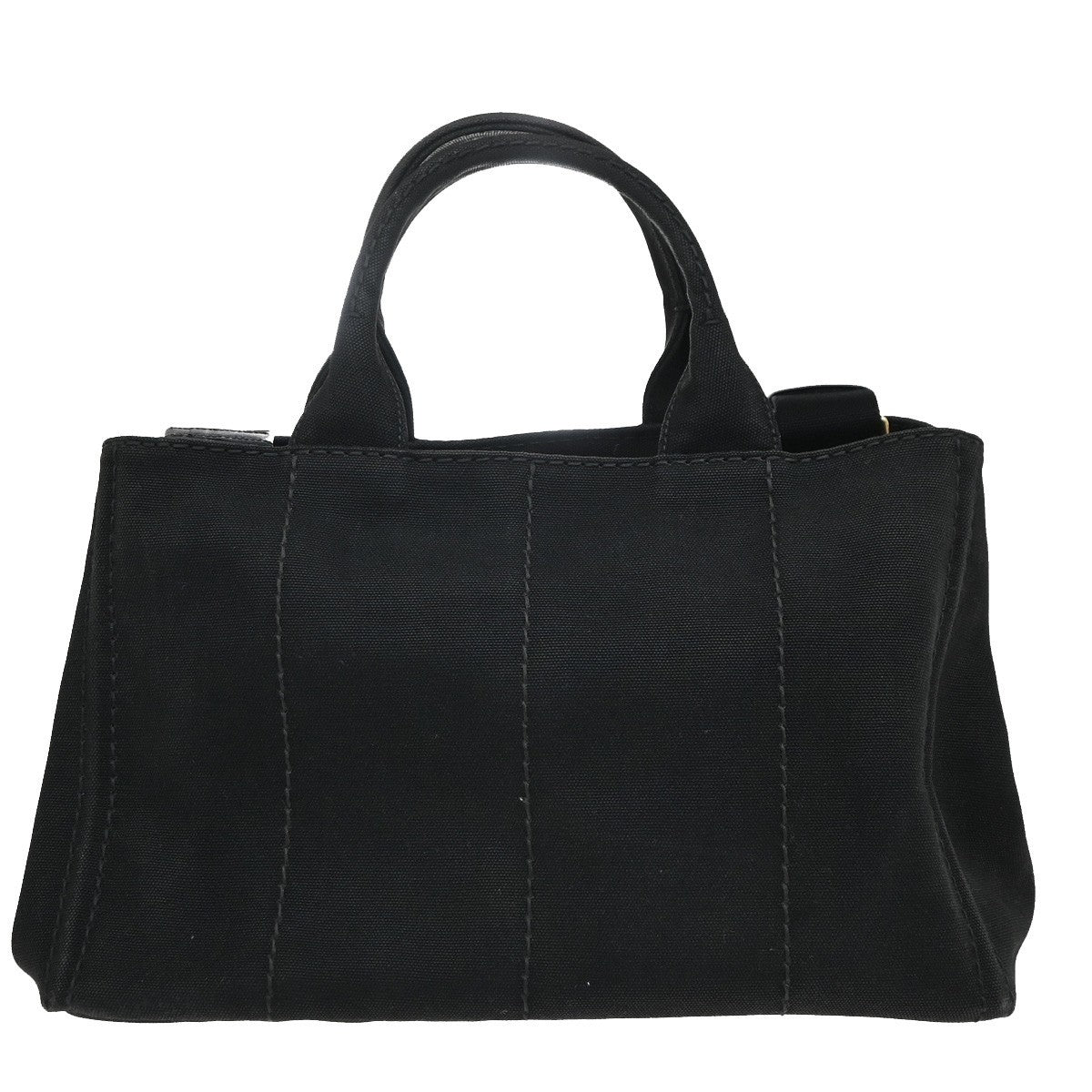 Prada Canapa Convertible Tote Canvas