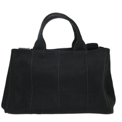 Prada Canapa Convertible Tote Canvas
