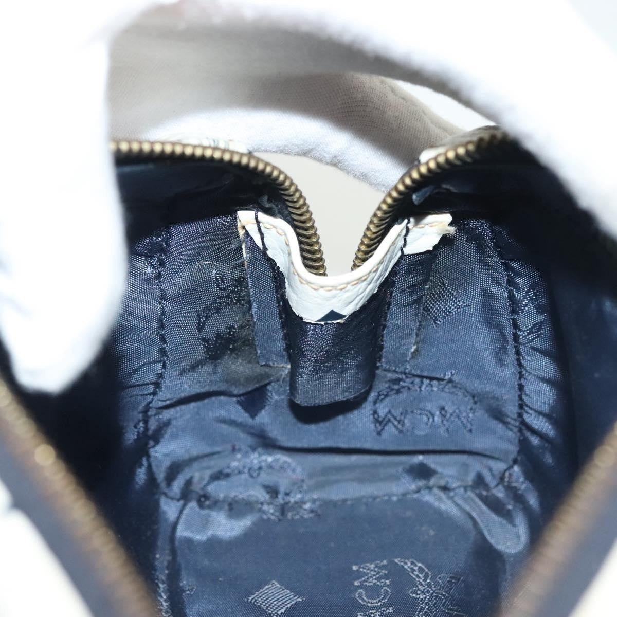 MCM Visetos logogramme Handbag Canvas and Leather