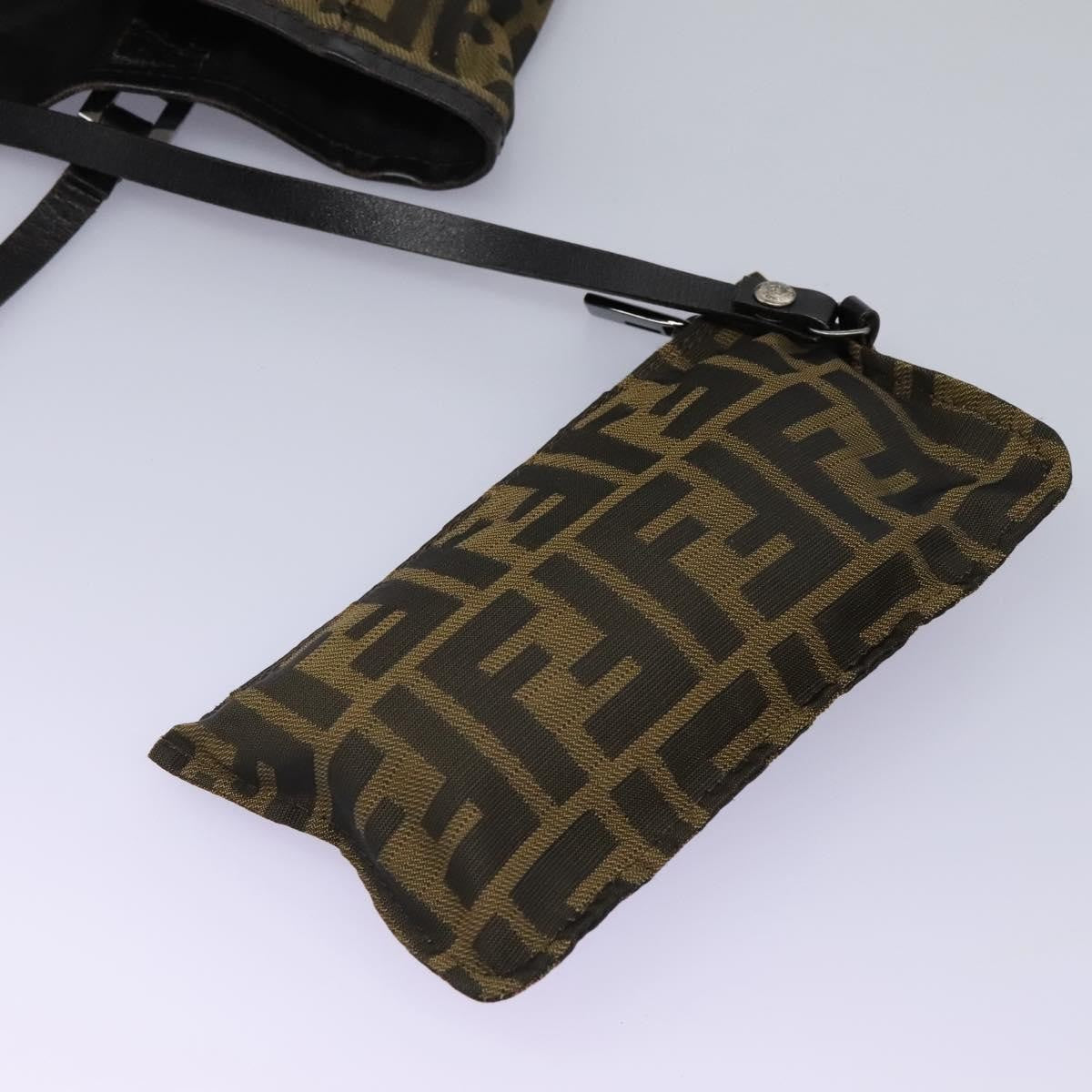 Fendi Open Shopping Tote Zucca Canvas