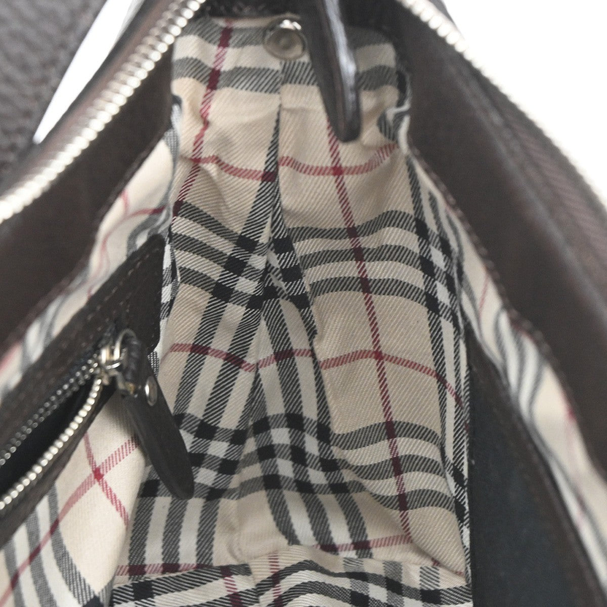 Burberry Vintage Shoulder Bag Leather