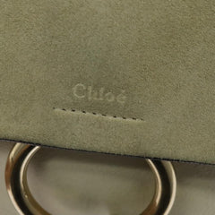 Chloe Faye Backpack Leather and Suede