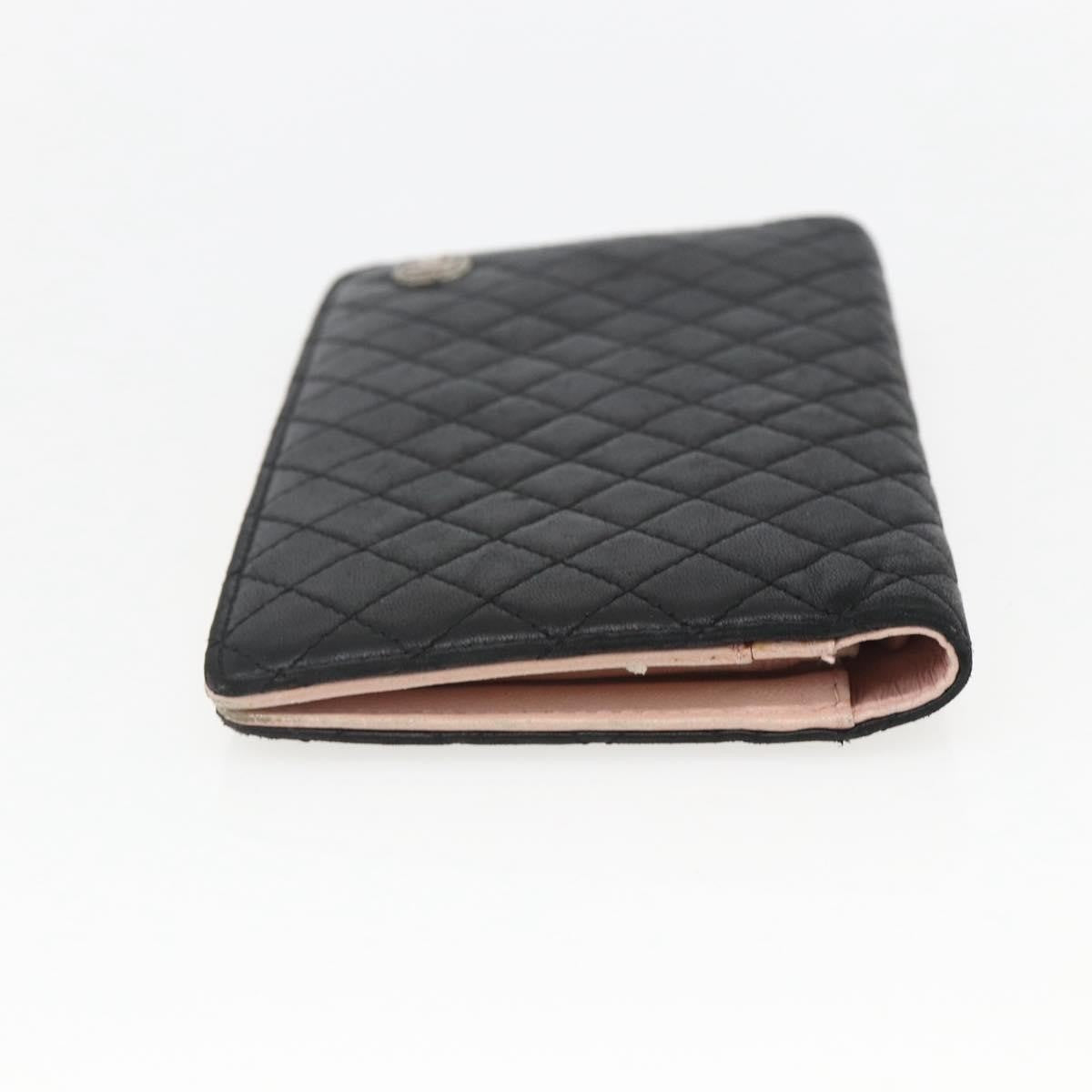 Chanel Vintage CC Bifold Wallet Leather