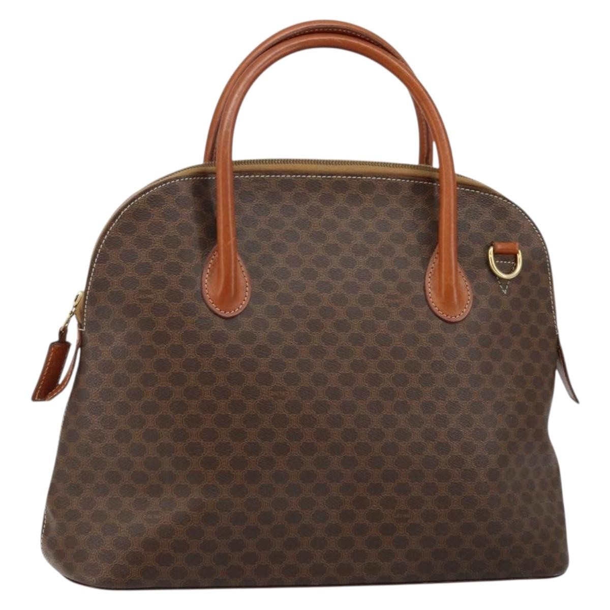 Celine Macadam Handbag Macadam with leather