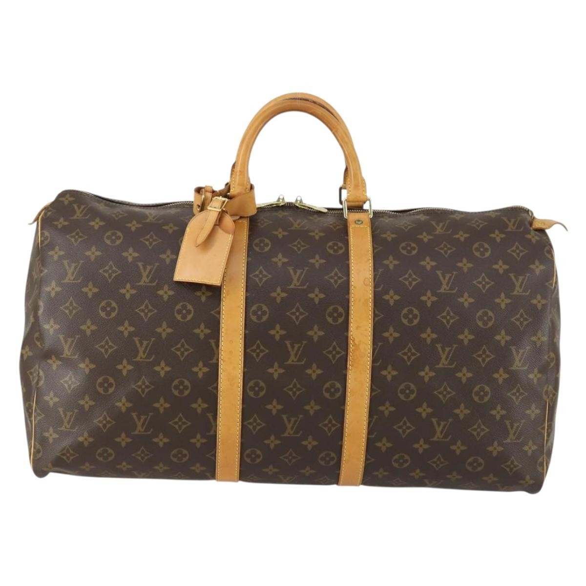 Louis Vuitton Keepall Bag Monogram Canvas
