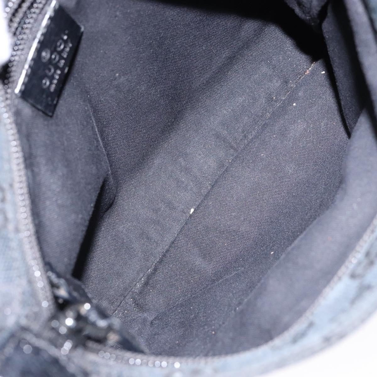 Gucci Web Strap Zip Messenger Bag GG Canvas