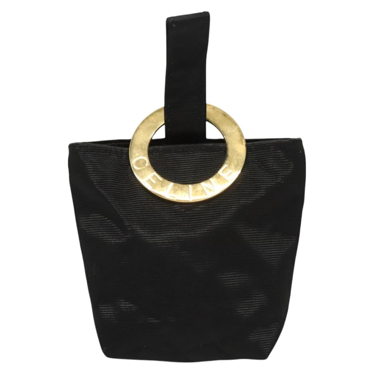 Celine Circle Logo Pouch Nylon