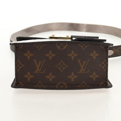 Louis Vuitton Spring Street NM Handbag Monogram Vernis with Monogram Canvas