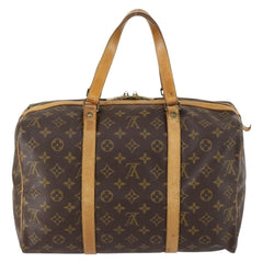 Louis Vuitton Sac Souple Handbag Monogram Canvas