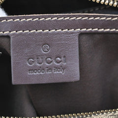 Gucci Front Zip Messenger GG Coated Canvas