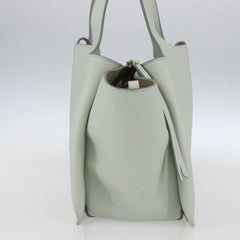 Celine Tri-Fold Shoulder Bag Grained Calfskin