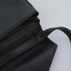 Celine Vintage Circle Logo Crossbody Bag Leather