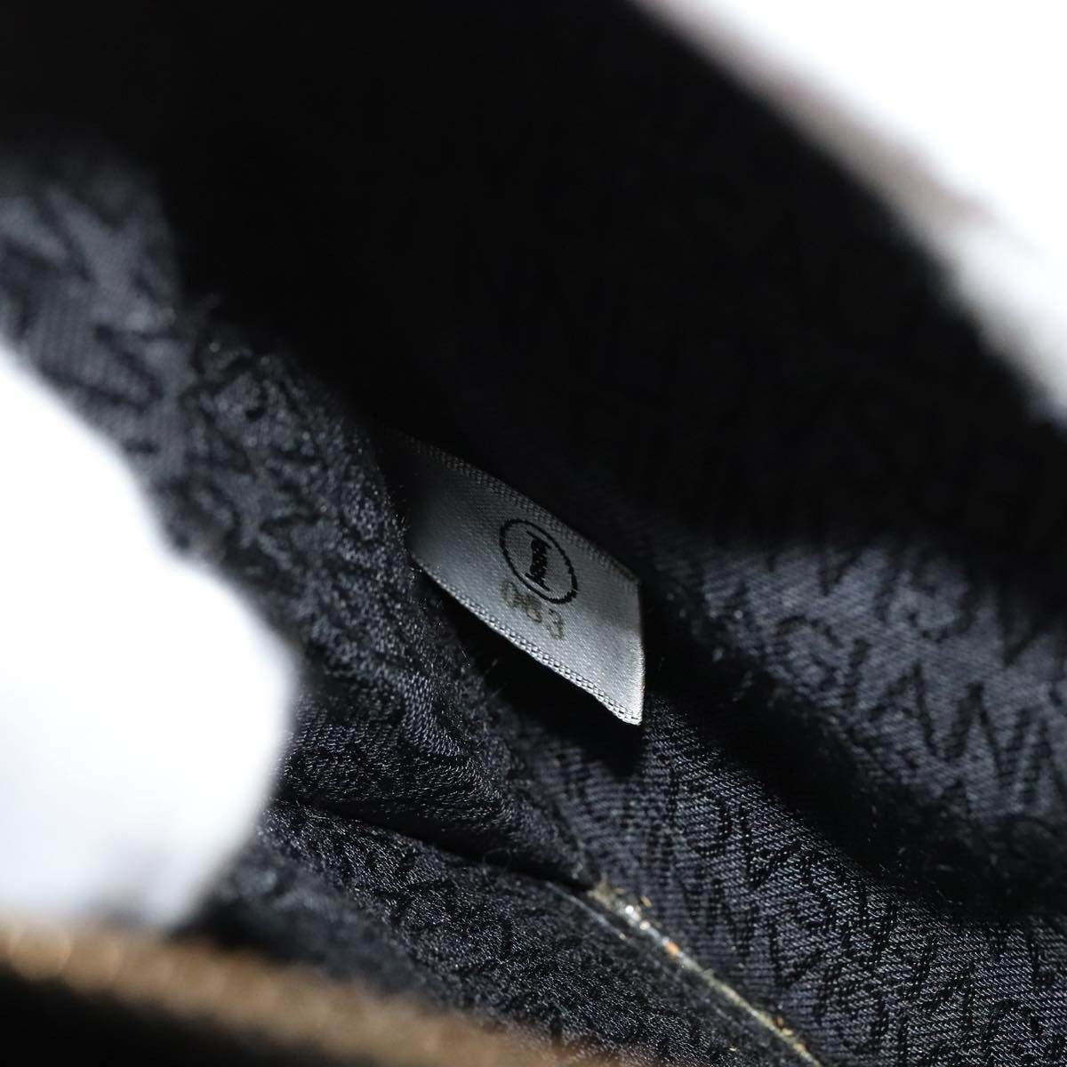 Versace Wristlet Pouch Leather