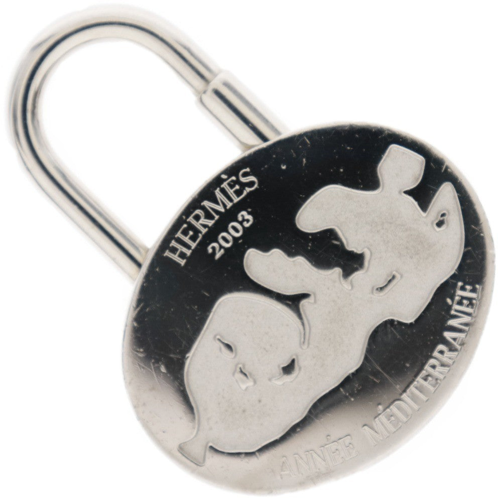 Hermes Annee Mediterranee Cadena Charm Necklace Metal and Metal