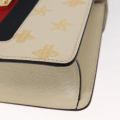 Gucci Sylvie Top Handle Bag Printed Leather