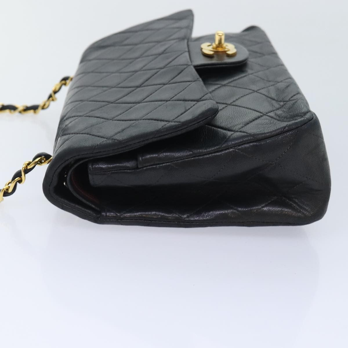 Chanel Vintage Classic Double Flap Bag Quilted Lambskin