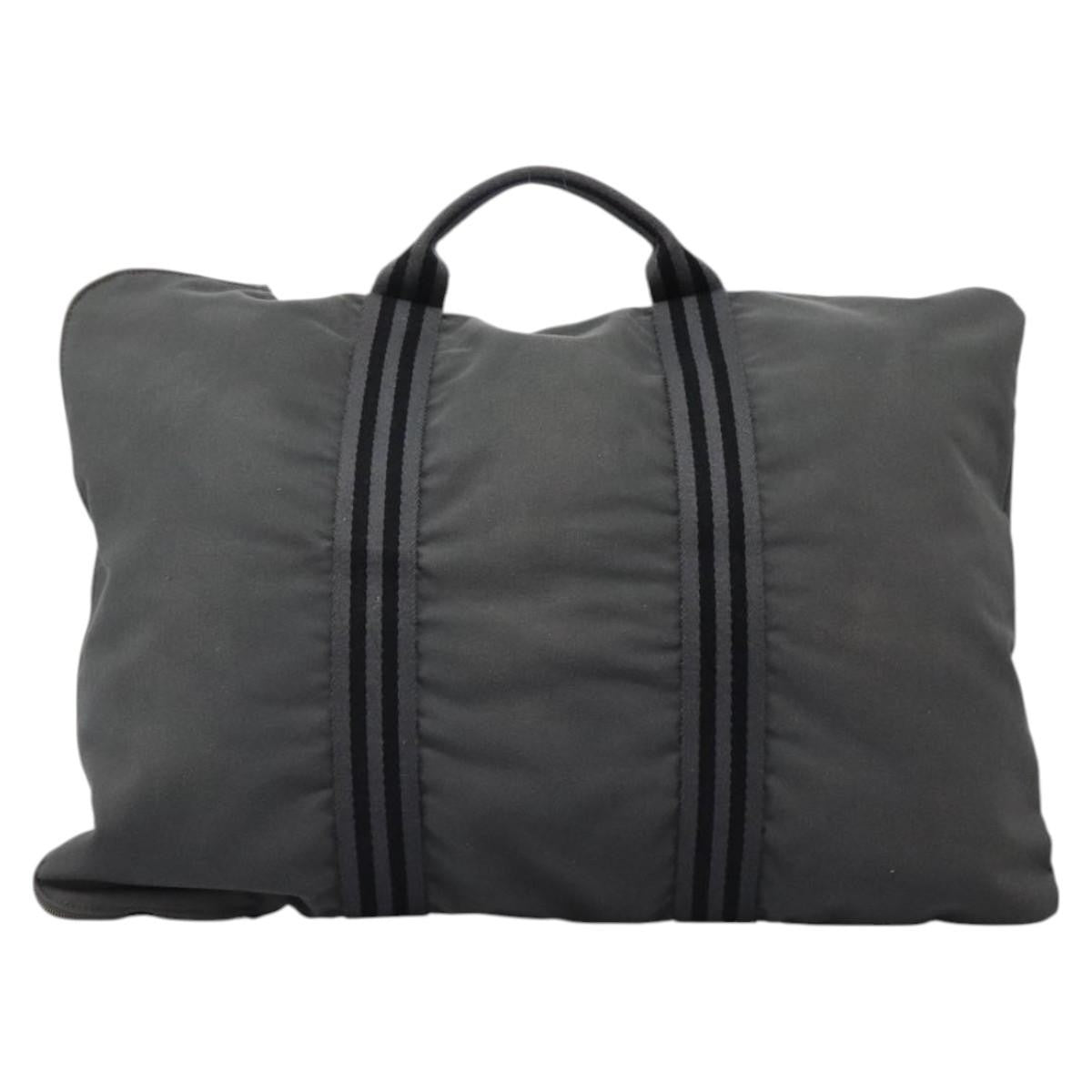 Hermes Fourre Tout Besace Messenger Bag Toile