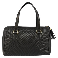 Bally Vintage Handbag Quilted Leather