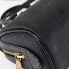 MCM Visetos logogramme Handbag Canvas and Leather